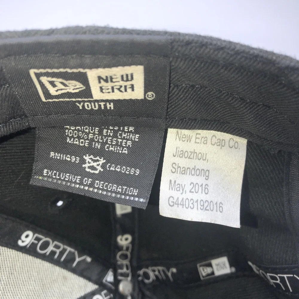 San‎ Francisco Giants Hat Cap Strapback Black New Era MLB Baseball SF Year 2016 - Picture 8 of 8